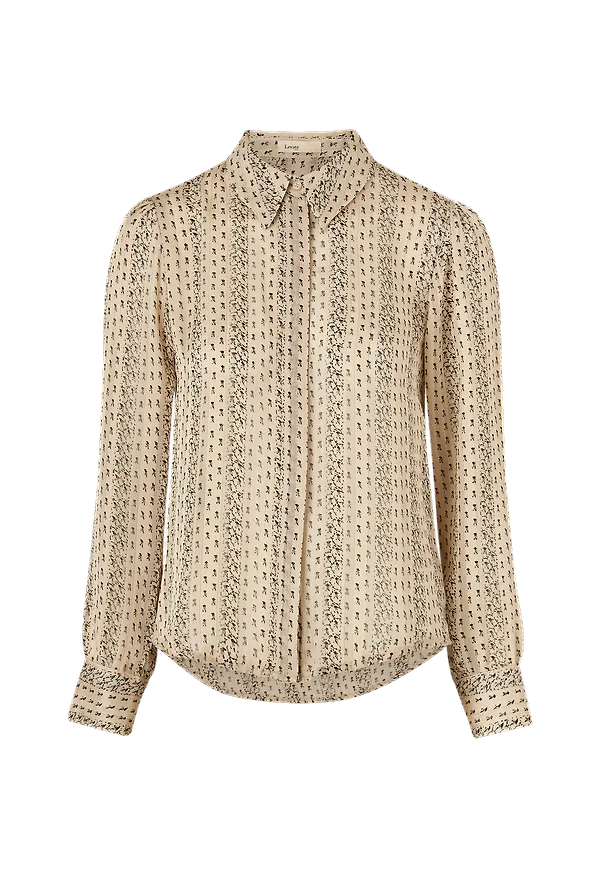 Levete Room - Blus LR Hazel 3 Shirt - Grå