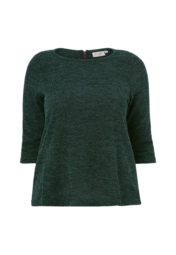 Only Carmakoma - Topp carMartha 3/4 Top - Grön