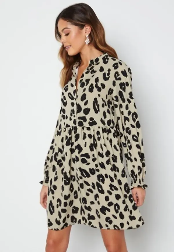 ONLY Julia Life L/S Dress Trench Coat Leo Dot XS