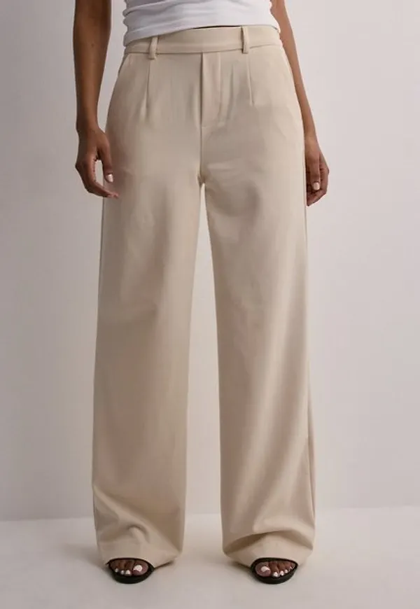 Object Collectors Item Objlisa Wide Pant Noos Byxor Sandshell