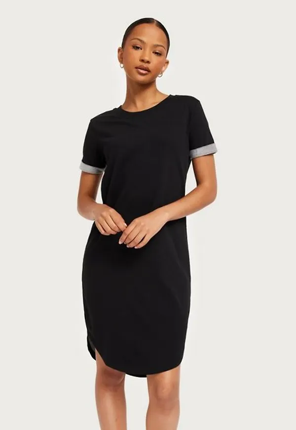 Jacqueline de Yong Jdyivy S/S Dress Jrs Noos T-shirtklänningar Svart