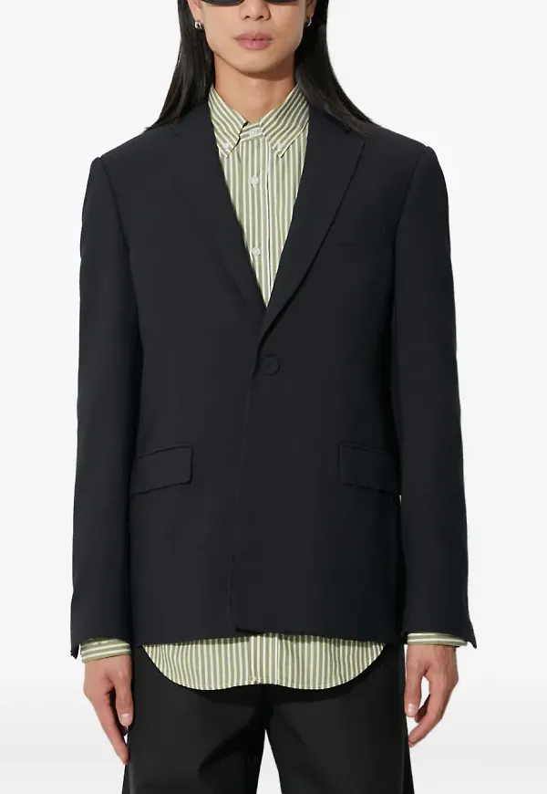 424 enkelknäppt blazer - Blå