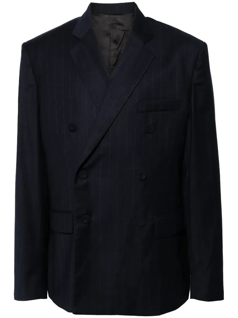 424 enkelknäppt blazer - Blå