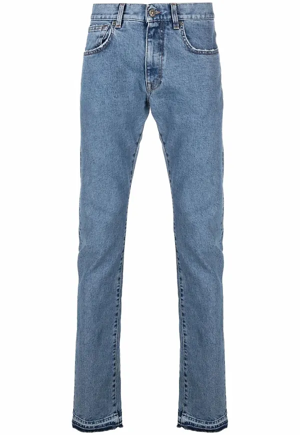 424 slim fit-jeans - Blå