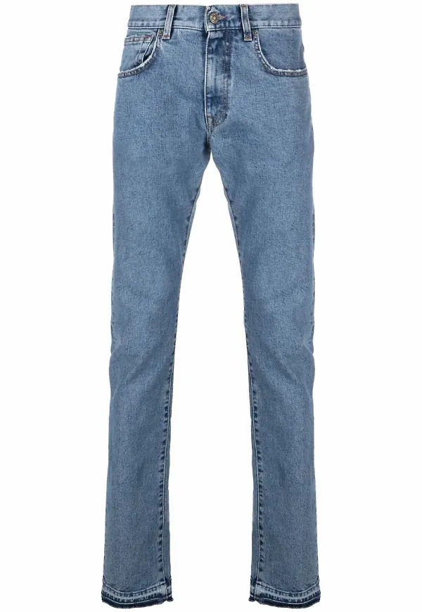424 slim fit-jeans - Blå