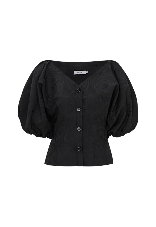 Stylein - Blus Brenta Top - Svart