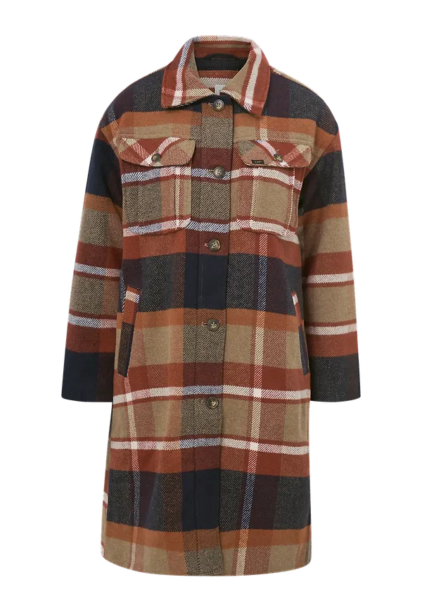 Lee - Kappa Wool Coat - Blå