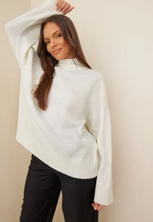 Missguided Recycled Moose Roll Neck Stickade tröjor