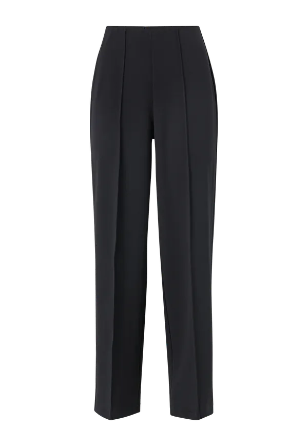 Vero Moda - Byxor vmBecky HR Wide Pull-on Pant - Svart
