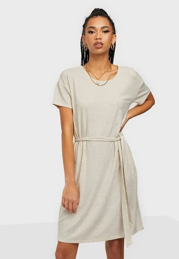 Vila Vianika S/S Belt Dress Loose fit dresses