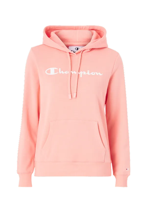 Champion - Huvtröja Hooded Sweatshirt - Rosa