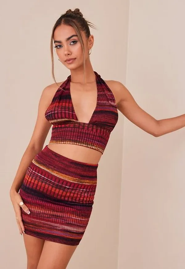 NLY One Multi Mini Skirt Minikjolar