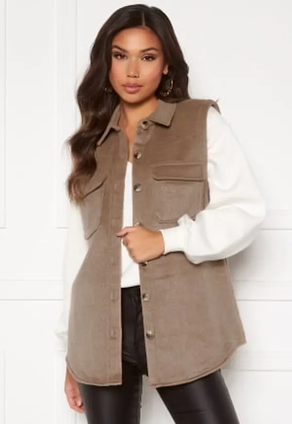 Object Collectors Item Vera Owen S/L Vest Fossil 36