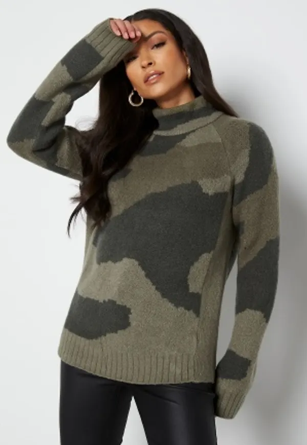 Happy Holly Paula camo sweater Camouflage 36/38