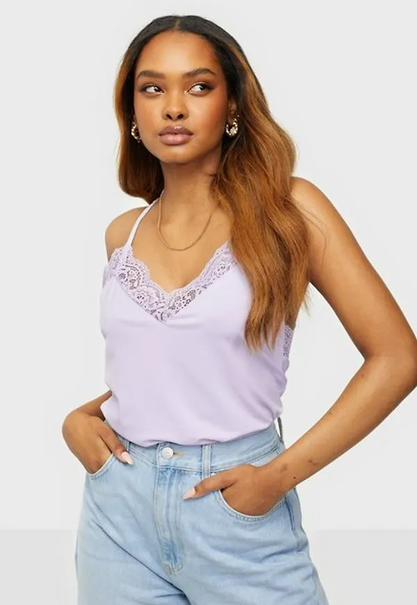 Vero Moda Vmana S/L Lace Top Ga Noos Blusar & Skjortor