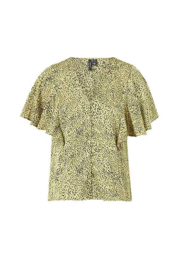 Vero Moda - Blus vmOda S/S Shirt Vip - Grön