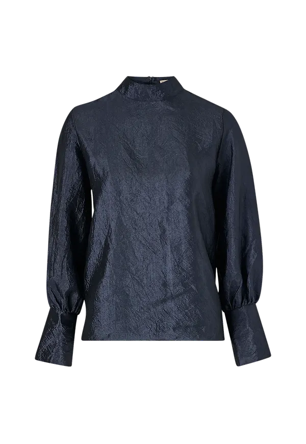 Levete Room - Blus LR-Herle 3 Blouse - Blå