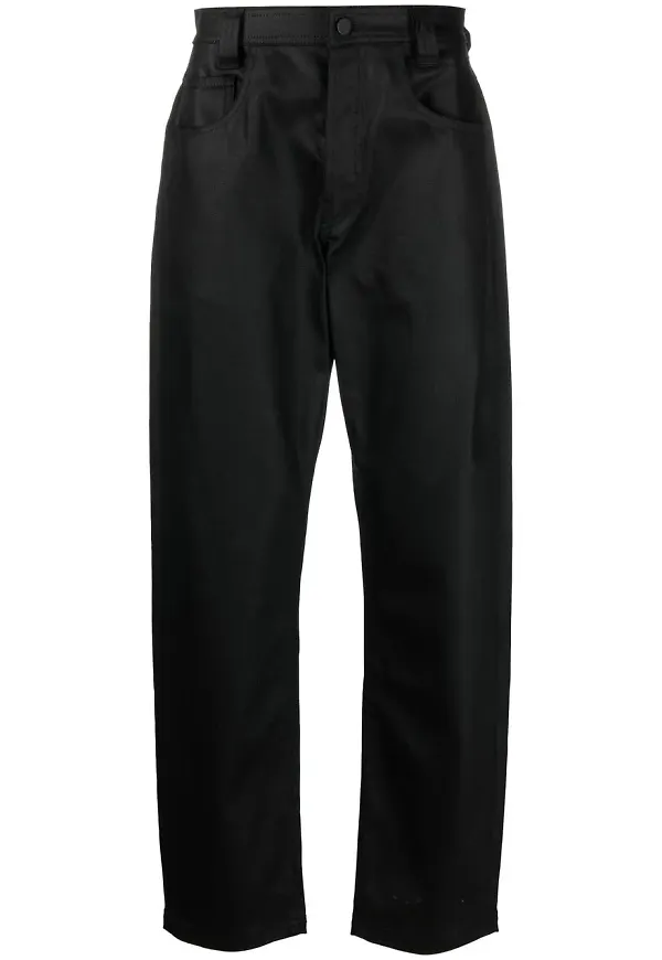 44 LABEL GROUP Eigengrau straight-jeans - Svart