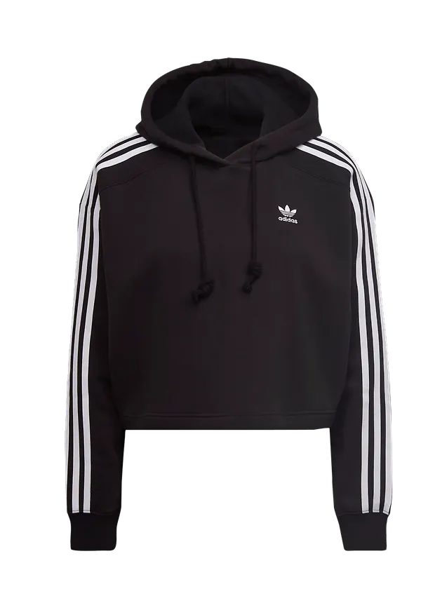 adidas Originals - Huvtröja Short Hoodie - Svart