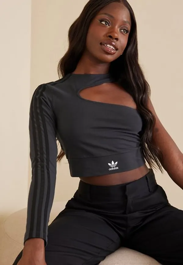 Adidas Originals Cropped Top Långärmade toppar