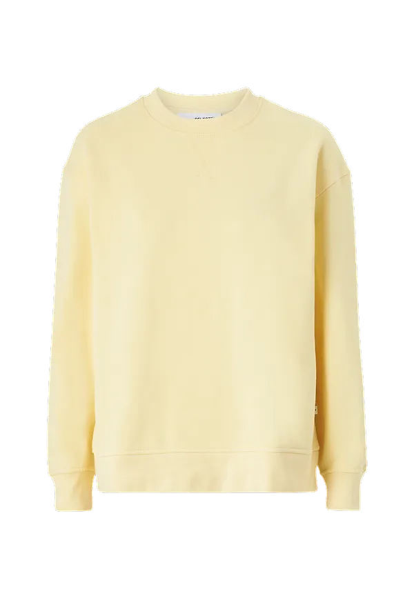 Selected FEMME - Sweatshirt slfStasie LS Sweat - Gul