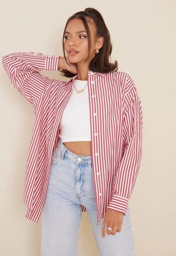 Wrangler Oversized Office Shi Skjortor