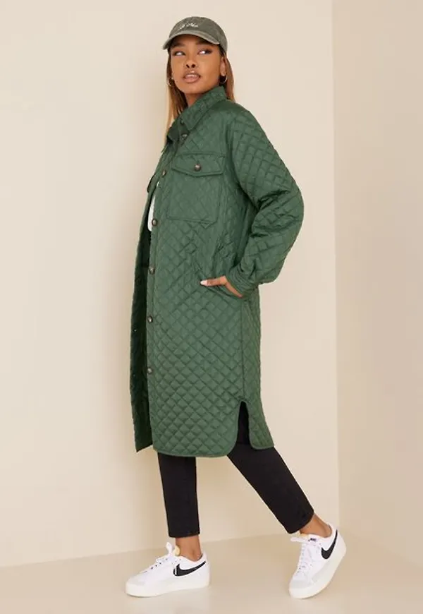 Vero Moda Vmsimonerose Long Coat Kappor Laurel Wreath