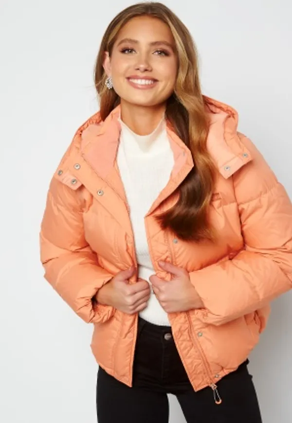 LEVI'S Quinn Short Down Puffer 0002 Peach Bloom L