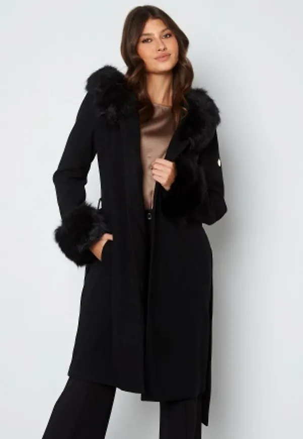 Hollies Camilla Coat Black/Black 38
