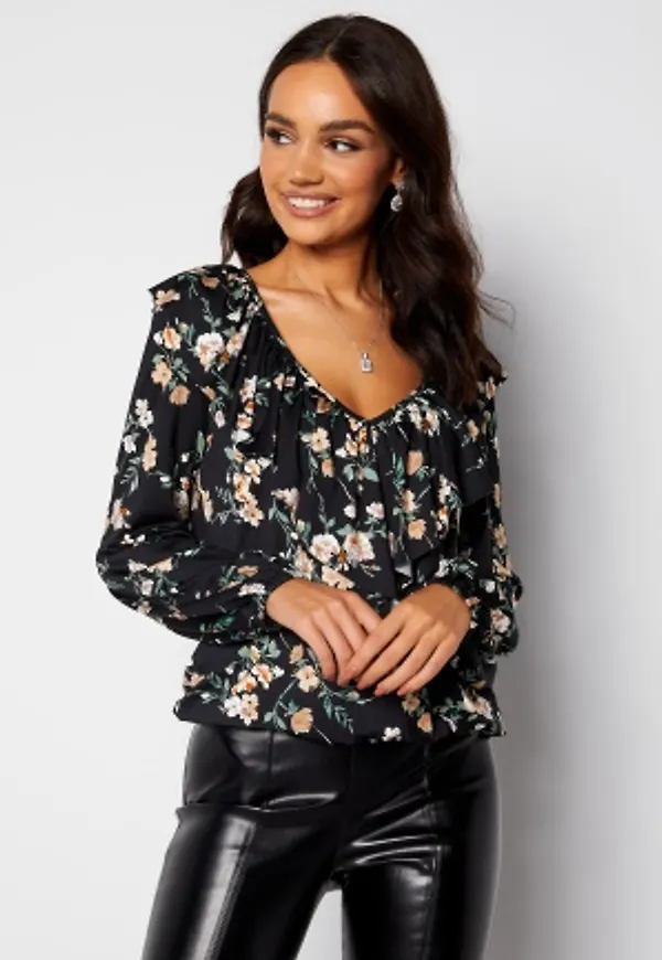 Happy Holly Ruth top Black 32/34