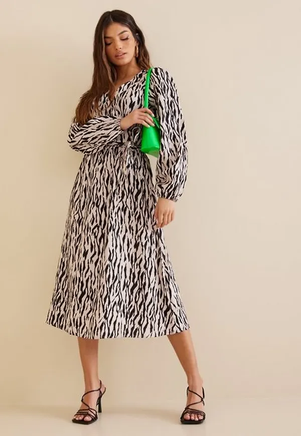Object Collectors Item Objanneline L/S Wrap Dress PB11 Långärmade klänningar