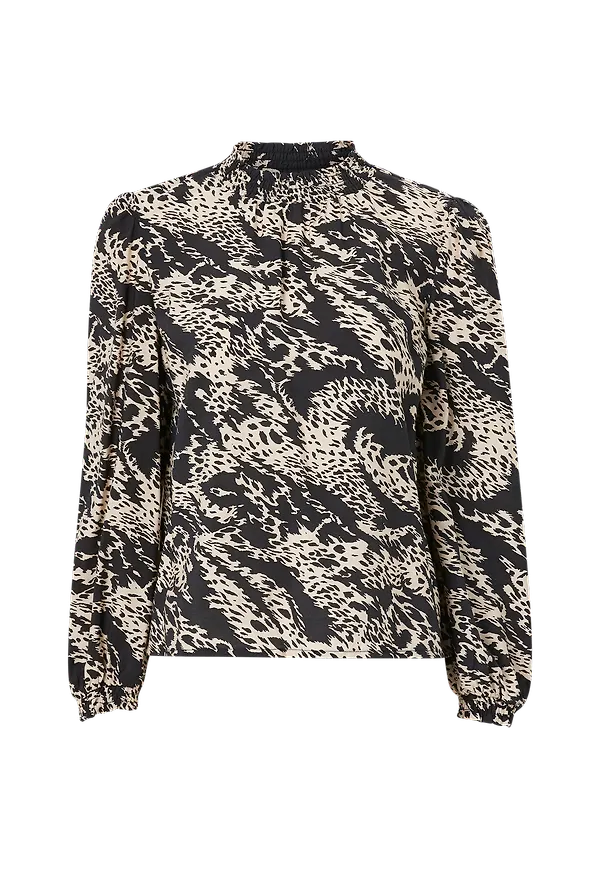 Object - Topp objTalusa L/S Top 115 - Svart