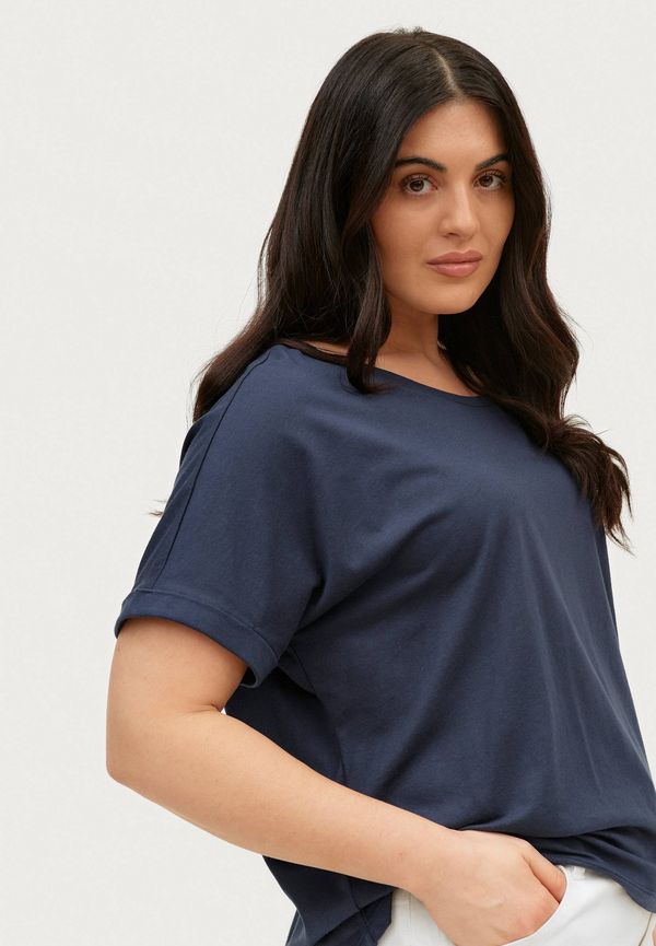 Vila - Topp viDreamers Pure T-shirt Curve - Blå