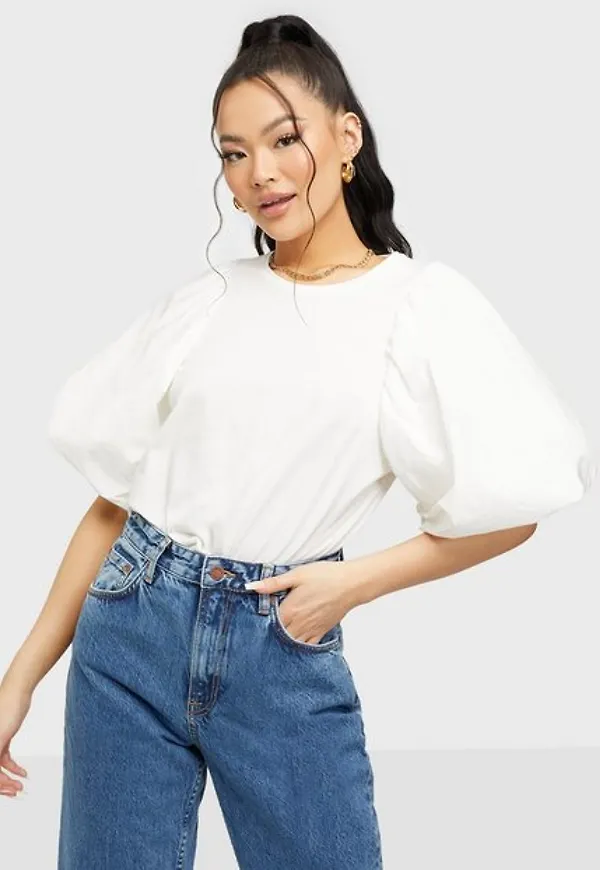 Selected Femme Slfadrianna 2/4 Tee B T-shirts
