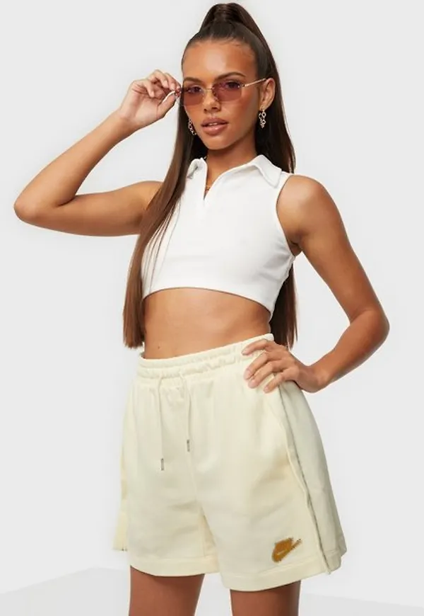 Nike W Nsw Short Earth Day Ft Shorts Coconut Milk