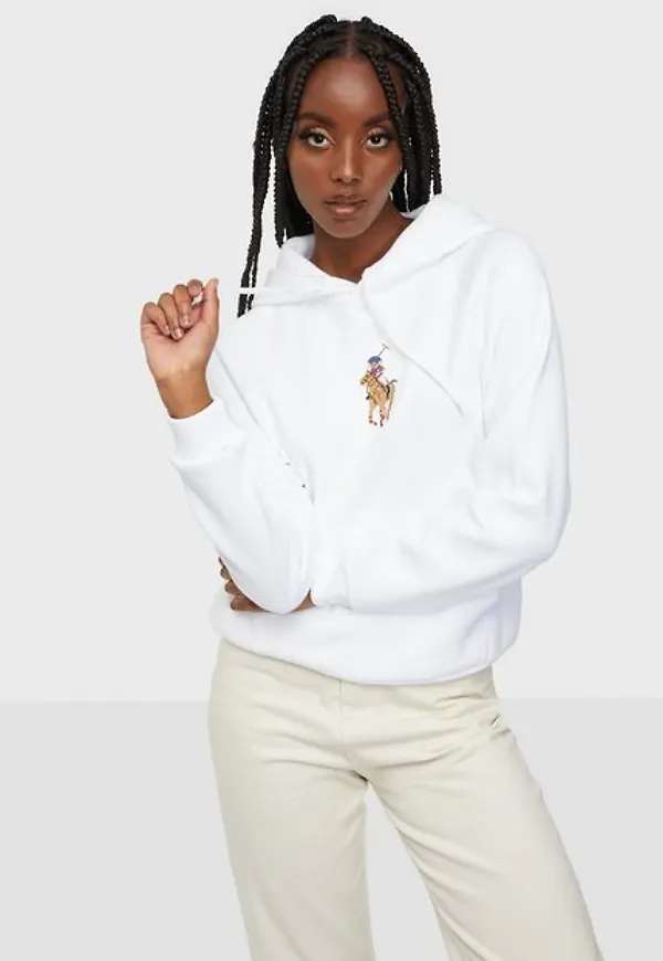 Polo Ralph Lauren Crs Stch Flc-Long Sleeve-Pullover Hoodies