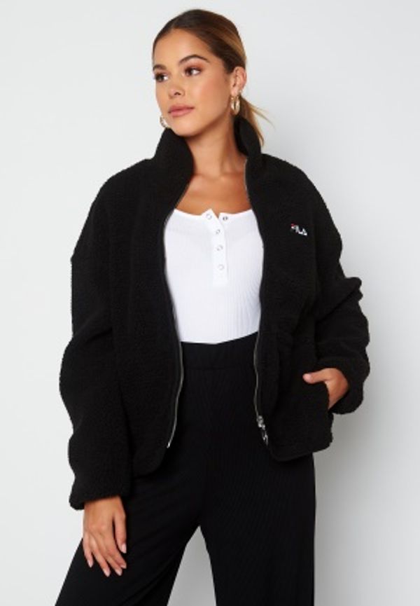 FILA Sari Sherpa Fleece Jacket 2 Black L