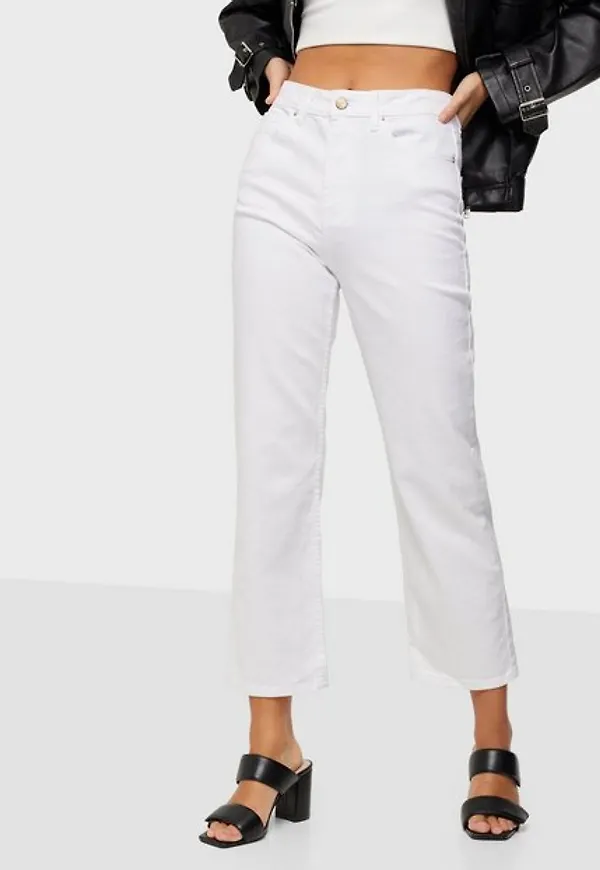 Only Onlmegan Life Hw Str an White Dnm M Straight