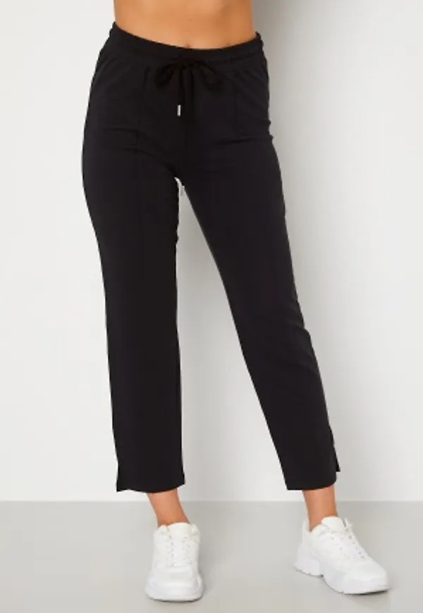 BUBBLEROOM Kehlani soft suit trousers  Black S