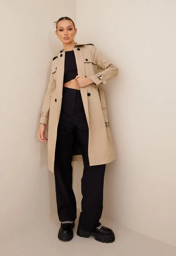Calvin Klein Essential Trench Kappor