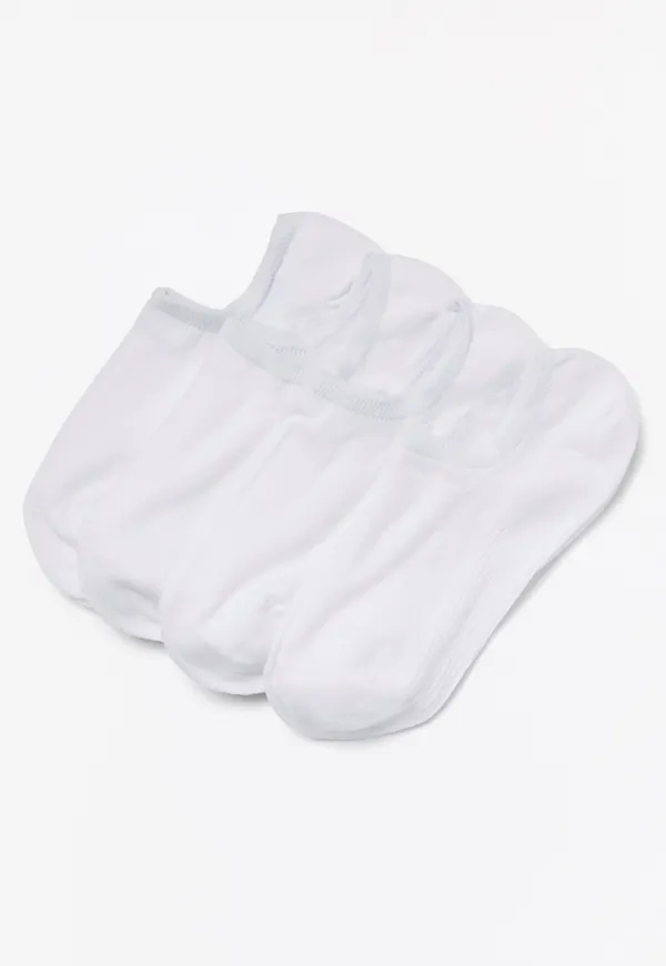 4-pack låga ankelstrumpor