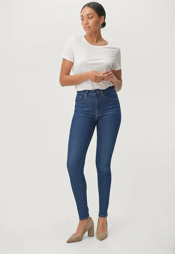 Levi's - Jeans Mile High Super Skinny - Blå