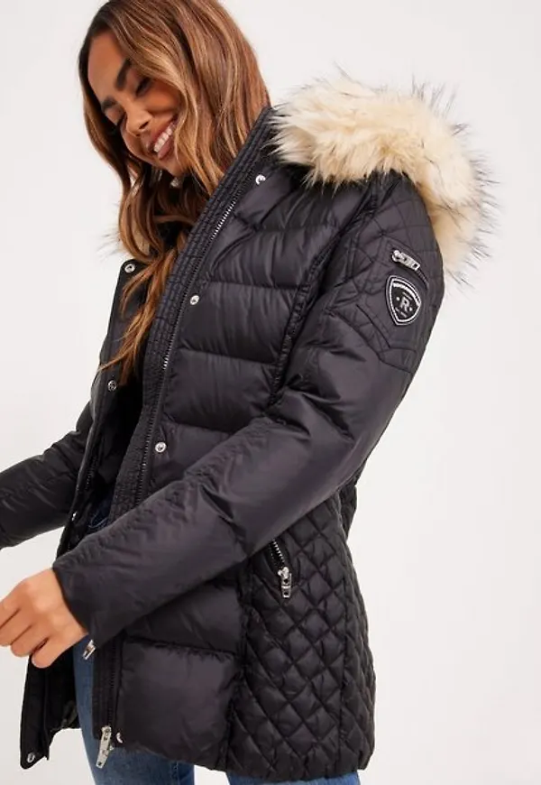 ROCKANDBLUE Beam Mid Dunjackor Black/Arctic