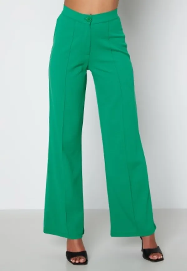 BUBBLEROOM Hilma soft suit trousers Green XS