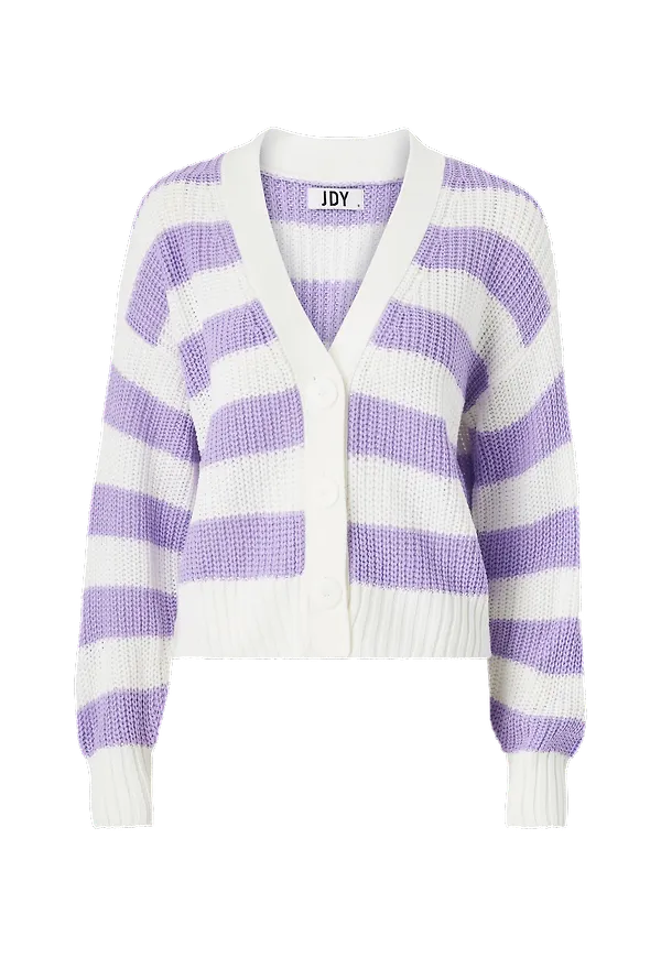 JDY - Cardigan jdyNola Justy L/S Cardigan Knt - Vit