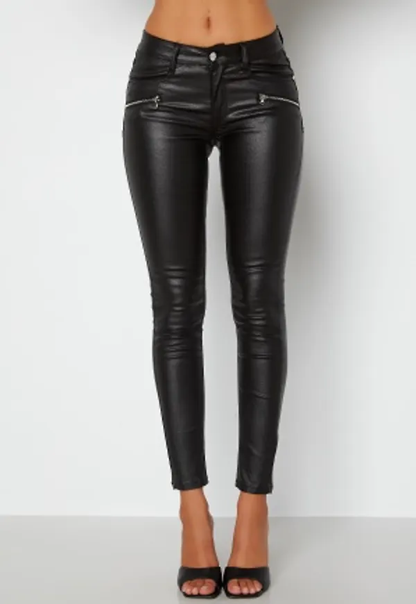 BUBBLEROOM Moa coated jeans Black 34