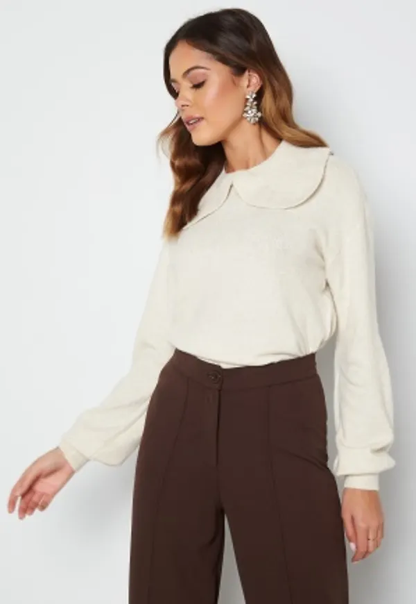 VERO MODA Doffy LS Collar Blouse Ga Boo B-15 Birch Melange Birch M