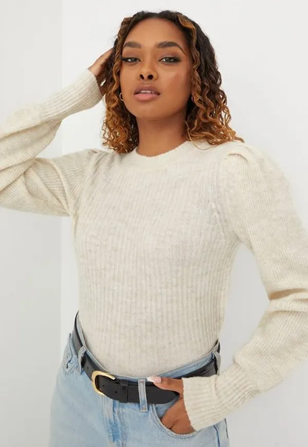 Vila Vivanna L/S Knit Top/Su Stickade tröjor