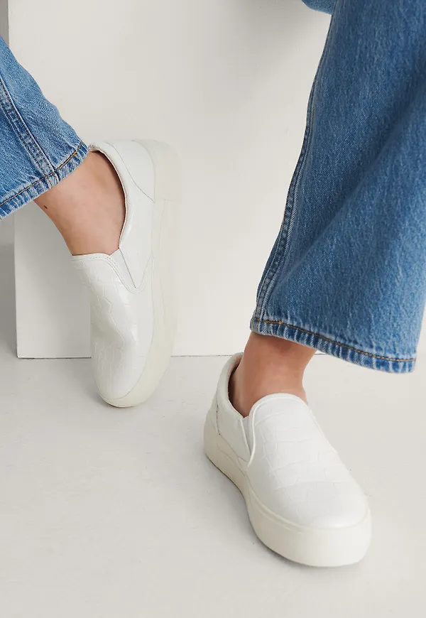 NA-KD Shoes Slip-In-Träningssko - White
