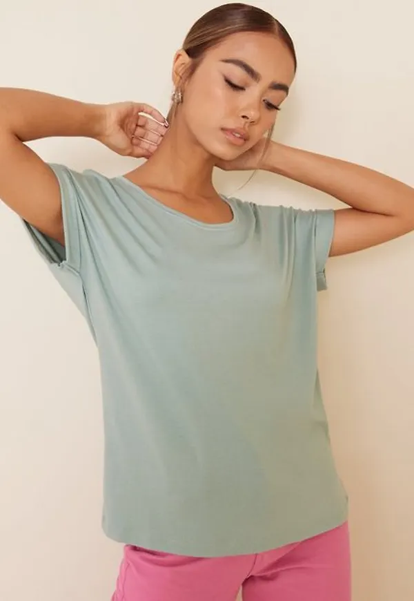 Only Onlmoster S/S O-Neck Top Noos Jrs T-shirts Jadeite